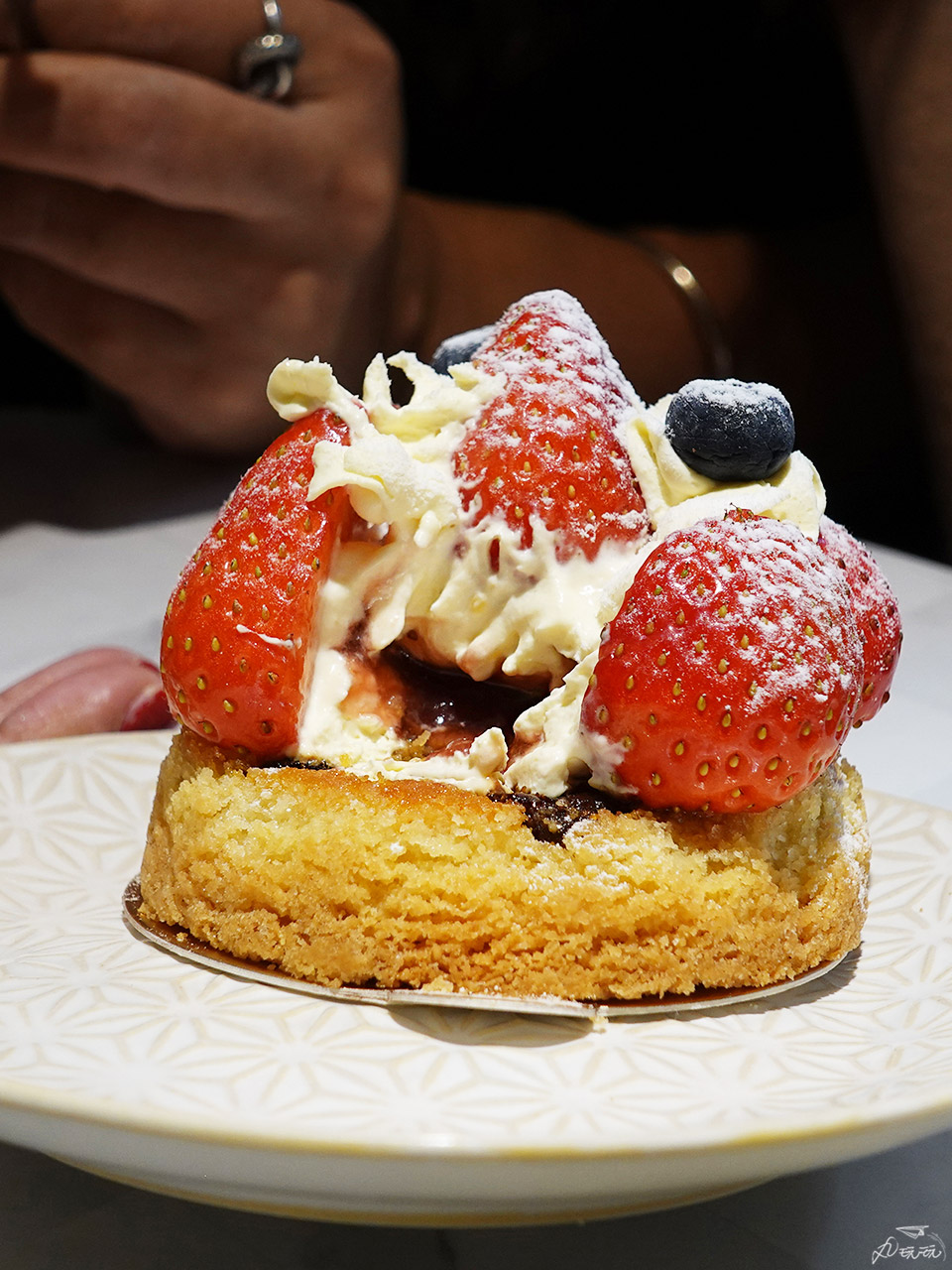 板橋草莓甜點